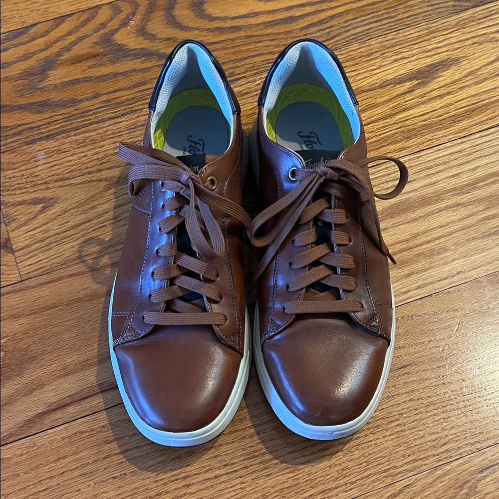 Florsheim Brown Leather Men's Sneakers